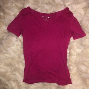 Women’s Hot Pink Fitted Tee